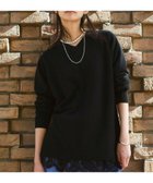 【インディヴィ/INDIVI】の【洗える/チュニック丈/カシミヤ混】スリットデザインVネックニット ブラック|ID: prp329100004795390 ipo3291000000034792639