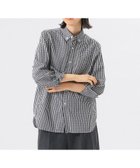 【ビームス ウイメン/BEAMS】の100/2 ギンガムチェック ボタンダウン シャツ BLACK|ID: prp329100004795403 ipo3291000000034792698