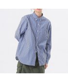 【ビームス ウイメン/BEAMS】の100/2 ギンガムチェック ボタンダウン シャツ NAVY|ID: prp329100004795403 ipo3291000000034792702