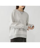 【グローバルワーク/GLOBAL WORK】のやわらか裏起毛カラープルオーバー/580979 人気、トレンドファッション・服の通販 founy(ファニー) ファッション Fashion レディースファッション Fashion for Women トップス・カットソー Cut & Sew Tops カジュアルプルオーバー・ニットトップス Pullovers & Knit Tops / Casual Pullovers おすすめ Recommended / Our Picks シアー Sheer, See-Through スウェット / スエット Sweatshirt, Sweatwear ストライプ Stripe, Striped Pattern チュール Tulip, Tulip Motif デニム Denim, Jeans Material 切替 Switching, Contrast Panel 春 Spring thumbnail 杢グレー12|ID: prp329100004795414 ipo3291000000034881998