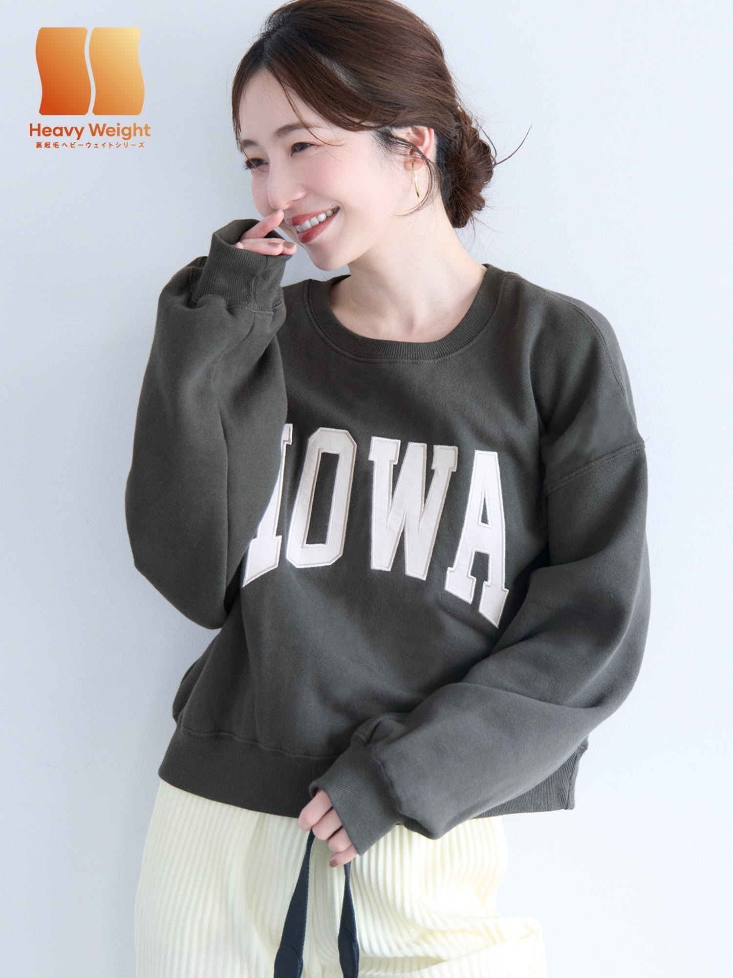 【コカ/COCA】の【新色追加】ヘビーウェイト裏起毛ビンテージ加工ロゴスウェット 人気、トレンドファッション・服の通販 founy(ファニー) 　ファッション　Fashion　レディースファッション　Fashion for Women　トップス・カットソー　Cut & Sew Tops　レディースパーカー・カジュアルフーディー　Casual Hoodies & Sweatshirts　スウェット・クルーネックトップス　Sweatshirts & Crewnecks / Relaxed Fit Sweat Tops　イエロー　Yellow　スウェット / スエット　Sweatshirt, Sweatwear　タートル　Turtleneck, Turtle Collar　トレーナー　Sweatshirt, Trainer　ビンテージ　Vintage, Retro Style　ポケット　Pocket, Pocket Detail　防寒　Cold Protection, Winter-Ready　リラックス　Relax, Relaxed Fit　ワイド　Wide, Wide Fit　A/W・秋冬　Autumn/Winter　おすすめ　Recommended / Our Picks　2025年　2025　2025-2026秋冬・A/W　Autumn/Winter 2025–26 AW25–26　 other-1|ID: prp329100004795415 ipo3291000000035199471