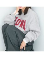 【コカ/COCA】の【新色追加】ヘビーウェイト裏起毛ビンテージ加工ロゴスウェット 人気、トレンドファッション・服の通販 founy(ファニー) ファッション Fashion レディースファッション Fashion for Women トップス・カットソー Cut & Sew Tops レディースパーカー・カジュアルフーディー Casual Hoodies & Sweatshirts スウェット・クルーネックトップス Sweatshirts & Crewnecks / Relaxed Fit Sweat Tops イエロー Yellow スウェット / スエット Sweatshirt, Sweatwear タートル Turtleneck, Turtle Collar トレーナー Sweatshirt, Trainer ビンテージ Vintage, Retro Style ポケット Pocket, Pocket Detail 防寒 Cold Protection, Winter-Ready リラックス Relax, Relaxed Fit ワイド Wide, Wide Fit A/W・秋冬 Autumn/Winter おすすめ Recommended / Our Picks 2025年 2025 2025-2026秋冬・A/W Autumn/Winter 2025–26 AW25–26 thumbnail Gray|ID: prp329100004795415 ipo3291000000035199476