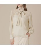 【マッキントッシュ ロンドン/MACKINTOSH LONDON】のポリエステルクレープブラウス 人気、トレンドファッション・服の通販 founy(ファニー) ファッション Fashion レディースファッション Fashion for Women トップス・カットソー Cut & Sew Tops シャツ・ブラウス・オフィスカジュアル Elegant Blouses & Button-Ups インナー Innerwear ウォッシャブル Machine Washable エアリー Airy Texture ギャザー Gathered, Ruffled シアー Sheer, See-Through シルク Silk, 100% Silk ジャケット Jacket, Outerwear 冬 Winter / This Winter 春 Spring 秋 Autumn thumbnail オフホワイト|ID: prp329100004795438 ipo3291000000034792934