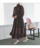 【ノエラ/Noela】のシアーサテンコンビワンピース 人気、トレンドファッション・服の通販 founy(ファニー) ファッション Fashion レディースファッション Fashion for Women ワンピース Dresses サテン Satin, Glossy Fabric シアー Sheer, See-Through ポケット Pocket, Pocket Detail エレガント 上品 Elegant thumbnail チャ|ID: prp329100004795444 ipo3291000000034792972