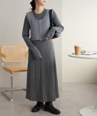 【ディスコート/Discoat】の【WEB限定】ベスト付ランダムリブニットワンピース 人気、トレンドファッション・服の通販 founy(ファニー) ファッション Fashion レディースファッション Fashion for Women アウター Coat / Outerwear Collection ワンピース Dresses ニットワンピース Knit Dresses コンパクト Compact, Small Size ジップ Zip, Zipper ジャケット Jacket, Outerwear スウェット / スエット Sweatshirt, Sweatwear スニーカー Sneakers, Trainers タートルネック Turtleneck, High Neck ダウン Down, Puffer チェック Check, Plaid, Tartan デニム Denim, Jeans Material トレンド Trend, Trending Now フレア Flare, Flared ベスト Vest, Waistcoat おすすめ Recommended / Our Picks thumbnail グレー|ID: prp329100004795450 ipo3291000000034916843