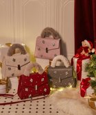 【ジルバイジルスチュアート/JILL by JILLSTUART】のランダムビジューファーハンドルバッグ 人気、トレンドファッション・服の通販 founy(ファニー) ファッション Fashion レディースファッション Fashion for Women バッグ Bags スマート Smart, Elegant チャーム Charm, Pendant ビジュー Bijou, Jewel-like Accent フェイクレザー Faux Leather, PU Leather フラップ Flap, Flap Pocket ランダム Random, Irregular エレガント 上品 Elegant 冬 Winter / This Winter 台形 A-Line, Trapezoid Shape thumbnail レッド|ID: prp329100004795459 ipo3291000000034878366