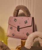 【ジルバイジルスチュアート/JILL by JILLSTUART】のランダムビジューファーハンドルバッグ 人気、トレンドファッション・服の通販 founy(ファニー) ファッション Fashion レディースファッション Fashion for Women バッグ Bags スマート Smart, Elegant チャーム Charm, Pendant ビジュー Bijou, Jewel-like Accent フェイクレザー Faux Leather, PU Leather フラップ Flap, Flap Pocket ランダム Random, Irregular エレガント 上品 Elegant 冬 Winter / This Winter 台形 A-Line, Trapezoid Shape thumbnail ピンク|ID: prp329100004795459 ipo3291000000034878372