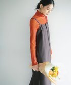 【ビーミングライフストアバイビームス/B:MING LIFE STORE by BEAMS】のウールライク ジャンパースカート 25AW レイヤード 着回し ロングシーズン BROWN|ID: prp329100004795462 ipo3291000000035082590