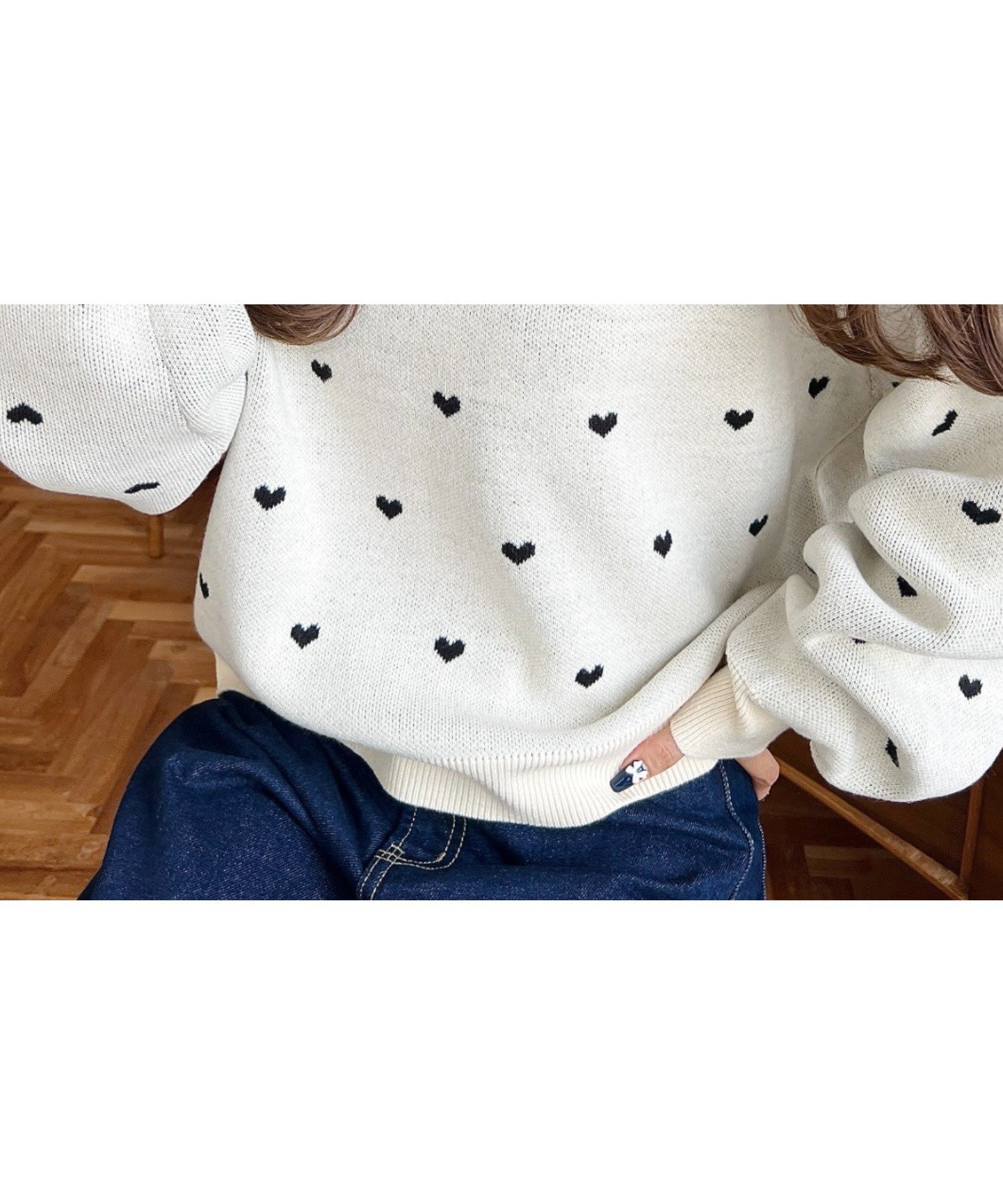 【モーメントプラス/moment+ / MEN】のクルーネックハート柄ジャガードニットプルオーバー インテリア・キッズ・メンズ・レディースファッション・服の通販 founy(ファニー) 　ファッション　Fashion　メンズファッション　Fashion for Men　トップス・カットソー　Cut & Sew Tops　ニット・セーター / 定番トップス　Knit Tops & Sweaters　アクリル　Acrylic Material　シンプル　Simple, Minimal　ティアードスカート　Tiered Skirt, Flounced Skirt　デニム　Denim, Jeans Material　トレンド　Trend, Trending Now　定番　Standard, Basic Item　バランス　Balance, Style Balance　フェミニン　Feminine, Girly　ベーシック　Basic, Essential　ロング　Long, Long-Length　再入荷　Restock / Back in Stock　プチプライス・低価格　Affordable / Budget Price　アイボリー|ID: prp329100004795469 ipo3291000000034793129