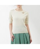 【アマカ/AMACA】のコットンシルクプルオーバーニット ホワイト|ID: prp329100004795484 ipo3291000000034793190