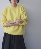 【ガール/GIRL】のネックレス付き クルーネック カラー ニット プルオーバー YE|ID: prp329100004795492 ipo3291000000034793261