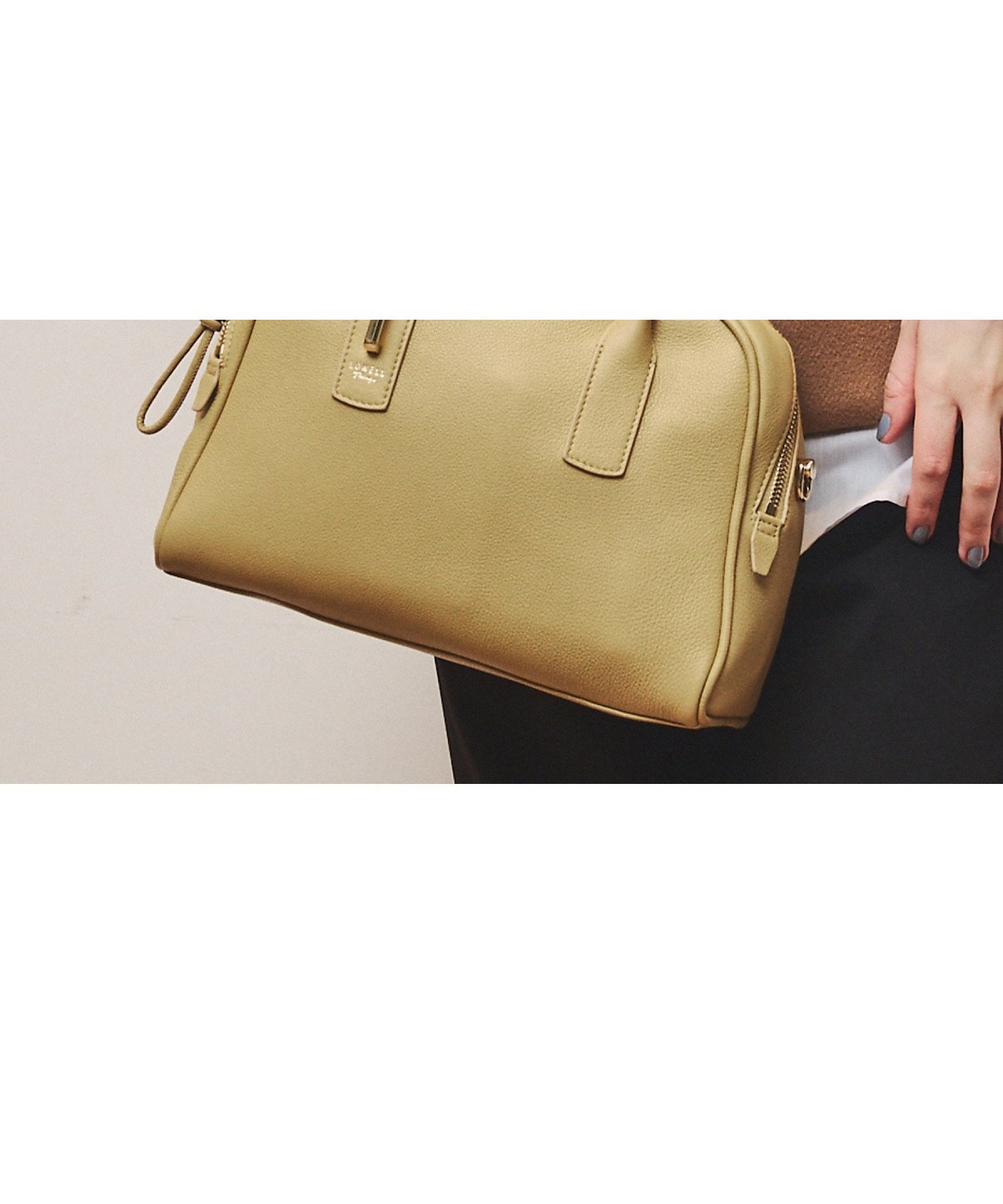 【ロウェル シングス/LOWELL Things】の【ブラウン再入荷】Jaunt/レザー2WAYボストンバッグ インテリア・キッズ・メンズ・レディースファッション・服の通販 founy(ファニー) 　ファッション　Fashion　レディースファッション　Fashion for Women　バッグ　Bags　おすすめ　Recommended / Our Picks　コンパクト　Compact, Small Size　ショルダー　Shoulder, Shoulder Strap　チャーム　Charm, Pendant　フィット　Fit, Slim Fit　ボストンバッグ　Boston Bag, Retro Bag　ポケット　Pocket, Pocket Detail　エレガント 上品　Elegant　傘　Umbrella, Parasol　再入荷　Restock / Back in Stock　イエロー|ID: prp329100004795495 ipo3291000000034889563