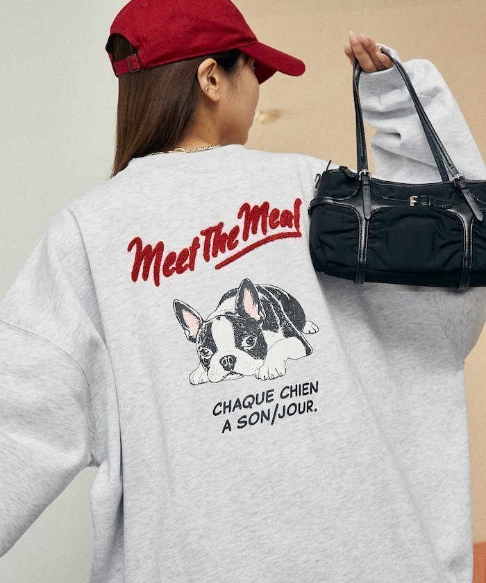 【フリークスストア/FREAK'S STORE】の相良刺繍 フレンチブルドッグ 裏起毛 スウェット 限定展開 25AW 人気、トレンドファッション・服の通販 founy(ファニー) ファッション Fashion レディースファッション Fashion for Women トップス・カットソー Cut & Sew Tops レディースパーカー・カジュアルフーディー Casual Hoodies & Sweatshirts スウェット・クルーネックトップス Sweatshirts & Crewnecks / Relaxed Fit Sweat Tops 2025年 2025 2025-2026秋冬・A/W Autumn/Winter 2025–26 AW25–26 冬 Winter / This Winter スウェット / スエット Sweatshirt, Sweatwear フレンチ French, French Style A/W・秋冬 Autumn/Winter other-1|ID: prp329100004795506 ipo3291000000034793325