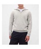 【ギャップ/GAP】のCashSoft カシミヤタッチ 1/4ジップアップ プルオーバーセーター BC15_LT_GREY_HEATHER|ID: prp329100004795507 ipo3291000000034793334