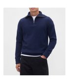 【ギャップ/GAP】のCashSoft カシミヤタッチ 1/4ジップアップ プルオーバーセーター NEW_CLASSIC_NAVY_2|ID: prp329100004795507 ipo3291000000034793336