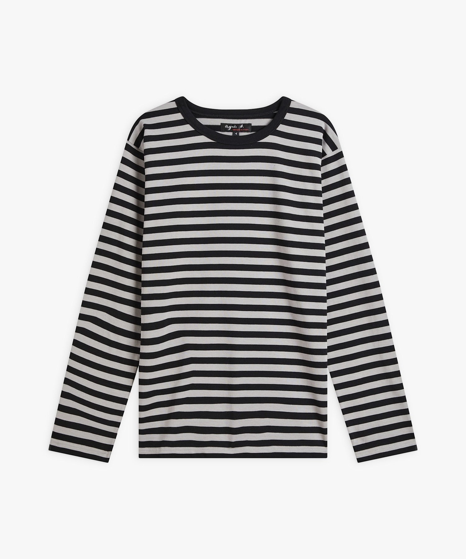【アニエスベー ファム/agnes b. FEMME】の細ボーダー コットン 長袖 Tシャツ Cool 人気、トレンドファッション・服の通販 founy(ファニー) ファッション Fashion レディースファッション Fashion for Women トップス・カットソー Cut & Sew Tops シャツ・ブラウス・オフィスカジュアル Elegant Blouses & Button-Ups ロングTシャツ・Tシャツ Longline T-Shirts & Tees トレンド Trend, Trending Now ボーダー Border, Stripe 定番 Standard, Basic Item 長袖 Long Sleeve, Full Sleeve other-1|ID: prp329100004795510 ipo3291000000034884604