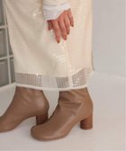 【スローブ イエナ/SLOBE IENA】の《追加3》SLOBE スクエアトゥショートブーツ 人気、トレンドファッション・服の通販 founy(ファニー) ファッション Fashion レディースファッション Fashion for Women 2025年 2025 2025-2026秋冬・A/W Autumn/Winter 2025–26 AW25–26 ショート Short, Short Length フィット Fit, Slim Fit thumbnail ベージュ A|ID: prp329100004795522 ipo3291000000034834900