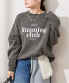 【ジャーナルスタンダード レサージュ/journal standard L'essage】の【RUNNING~】ピグメントスウェットプルオーバー 人気、トレンドファッション・服の通販 founy(ファニー) ファッション Fashion レディースファッション Fashion for Women トップス・カットソー Cut & Sew Tops レディースパーカー・カジュアルフーディー Casual Hoodies & Sweatshirts カジュアルプルオーバー・ニットトップス Pullovers & Knit Tops / Casual Pullovers スウェット・クルーネックトップス Sweatshirts & Crewnecks / Relaxed Fit Sweat Tops インディゴ Indigo Denim インナー Innerwear ジャケット Jacket, Outerwear スウェット / スエット Sweatshirt, Sweatwear デニム Denim, Jeans Material プリント Print, Printed Pattern thumbnail ブラック|ID: prp329100004795530 ipo3291000000034793446