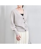 【ユナイテッドアローズ/UNITED ARROWS】のウールフォックス ラメ ショートカーディガン LT.GRAY|ID: prp329100004795550 ipo3291000000034793523