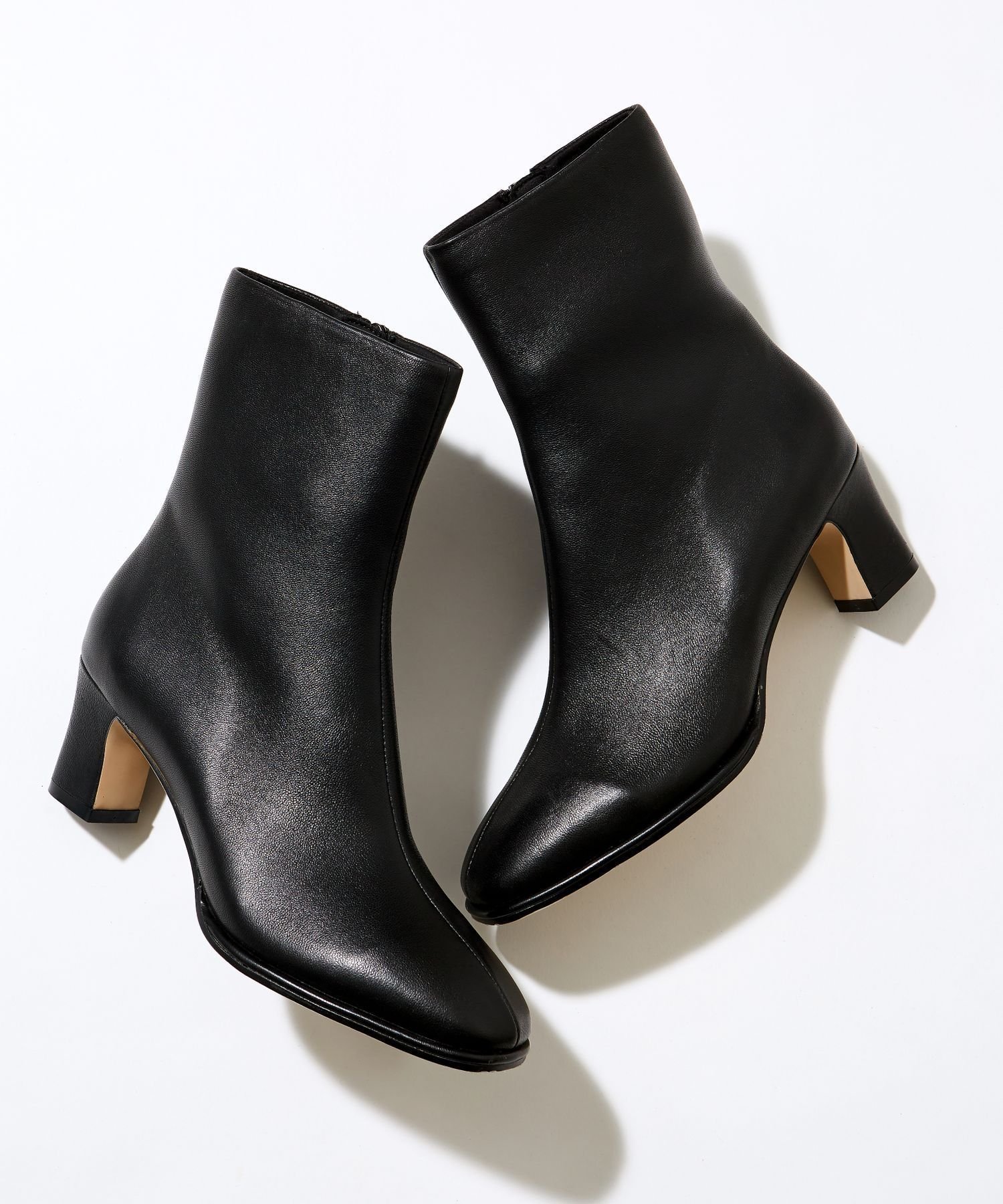 【バンヤードストーム/BARNYARDSTORM】のシープレザーヒールブーツ インテリア・キッズ・メンズ・レディースファッション・服の通販 founy(ファニー) 　ファッション　Fashion　レディースファッション　Fashion for Women　定番　Standard, Basic Item　A/W・秋冬　Autumn/Winter　ブラック|ID: prp329100004795578 ipo3291000000034793664