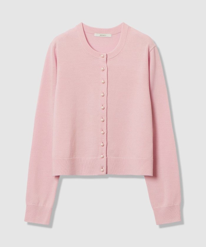 【アナイ/ANAYI】のメリノウールパール釦 カーディガン インテリア・キッズ・メンズ・レディースファッション・服の通販 founy(ファニー) https://founy.com/ ファッション Fashion レディースファッション Fashion for Women トップス・カットソー Cut & Sew Tops カーディガン・羽織り Layered Style Cardigans 春 Spring カーディガン Cardigan, Knitwear シンプル Simple, Minimal スマート Smart, Elegant 定番 Standard, Basic Item ノースリーブ Sleeveless, No-Sleeve パール Pearl, Pearl Accent 冬 Winter / This Winter 再入荷 Restock / Back in Stock エレガント 上品 Elegant |ID: prp329100004795584 ipo3291000000034793693