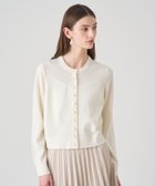 【アナイ/ANAYI】のメリノウールパール釦 カーディガン off white|ID: prp329100004795584 ipo3291000000034793695