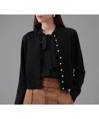 【アナイ/ANAYI】のメリノウールパール釦 カーディガン black|ID: prp329100004795584 ipo3291000000034793701