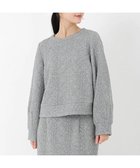 【ストロベリーフィールズ/STRAWBERRY FIELDS】のケーブルジャージプルオーバー 人気、トレンドファッション・服の通販 founy(ファニー) ファッション Fashion レディースファッション Fashion for Women トップス・カットソー Cut & Sew Tops カジュアルプルオーバー・ニットトップス Pullovers & Knit Tops / Casual Pullovers thumbnail グレー|ID: prp329100004795588 ipo3291000000034873499