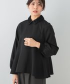 【アーバンリサーチ ロッソ/URBAN RESEARCH ROSSO】のF by ROSSO レースカラーペプラムブラウス 人気、トレンドファッション・服の通販 founy(ファニー) ファッション Fashion レディースファッション Fashion for Women トップス・カットソー Cut & Sew Tops シャツ・ブラウス・オフィスカジュアル Elegant Blouses & Button-Ups 秋 Autumn シンプル Simple, Minimal ダウン Down, Puffer デニム Denim, Jeans Material フェミニン Feminine, Girly ペプラム Peplum, Flared Hem レース Lace, Lace Fabric 冬 Winter / This Winter A/W・秋冬 Autumn/Winter 2025年 2025 2025-2026秋冬・A/W Autumn/Winter 2025–26 AW25–26 thumbnail ブラック|ID: prp329100004795589 ipo3291000000034894941