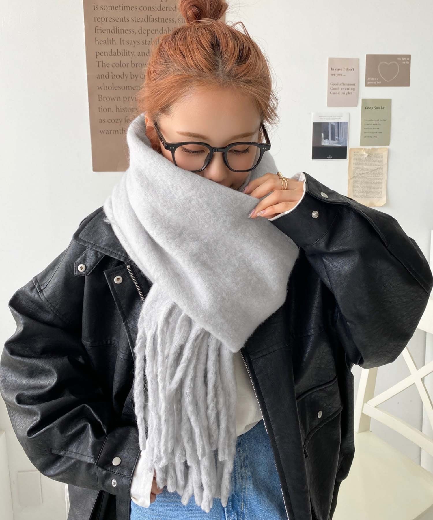 【モーメントプラス/moment+ / MEN】のボリュームフリンジマフラー インテリア・キッズ・メンズ・レディースファッション・服の通販 founy(ファニー) ファッション Fashion メンズファッション Fashion for Men ストール Stole, Wrap トレンド Trend, Trending Now なめらか Smooth, Silky Texture パステル Pastel, Soft Color ベーシック Basic, Essential 防寒 Cold Protection, Winter-Ready 冬 Winter / This Winter 再入荷 Restock / Back in Stock プチプライス・低価格 Affordable / Budget Price おすすめ Recommended / Our Picks グレー|ID: prp329100004795598 ipo3291000000034793775