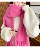 【モーメントプラス/moment+ / MEN】のボリュームフリンジマフラー 人気、トレンドファッション・服の通販 founy(ファニー) ファッション Fashion メンズファッション Fashion for Men ストール Stole, Wrap トレンド Trend, Trending Now なめらか Smooth, Silky Texture パステル Pastel, Soft Color ベーシック Basic, Essential 防寒 Cold Protection, Winter-Ready 冬 Winter / This Winter 再入荷 Restock / Back in Stock プチプライス・低価格 Affordable / Budget Price おすすめ Recommended / Our Picks thumbnail ピンク|ID: prp329100004795598 ipo3291000000034793777