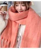 【モーメントプラス/moment+ / MEN】のボリュームフリンジマフラー 人気、トレンドファッション・服の通販 founy(ファニー) ファッション Fashion メンズファッション Fashion for Men ストール Stole, Wrap トレンド Trend, Trending Now なめらか Smooth, Silky Texture パステル Pastel, Soft Color ベーシック Basic, Essential 防寒 Cold Protection, Winter-Ready 冬 Winter / This Winter 再入荷 Restock / Back in Stock プチプライス・低価格 Affordable / Budget Price おすすめ Recommended / Our Picks thumbnail サーモンピンク|ID: prp329100004795598 ipo3291000000034793778