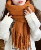 【モーメントプラス/moment+ / MEN】のボリュームフリンジマフラー 人気、トレンドファッション・服の通販 founy(ファニー) ファッション Fashion メンズファッション Fashion for Men ストール Stole, Wrap トレンド Trend, Trending Now なめらか Smooth, Silky Texture パステル Pastel, Soft Color ベーシック Basic, Essential 防寒 Cold Protection, Winter-Ready 冬 Winter / This Winter 再入荷 Restock / Back in Stock プチプライス・低価格 Affordable / Budget Price おすすめ Recommended / Our Picks thumbnail オレンジ|ID: prp329100004795598 ipo3291000000034793779
