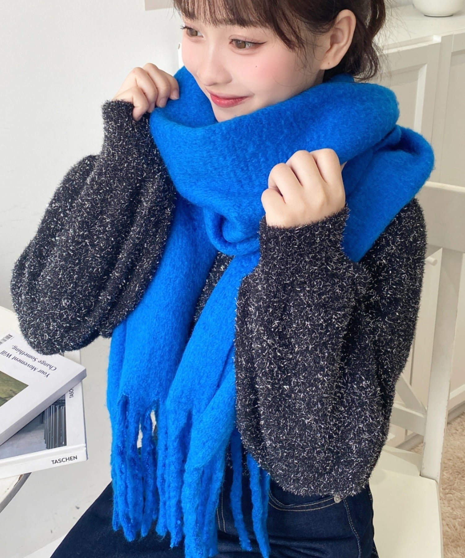 【モーメントプラス/moment+ / MEN】のボリュームフリンジマフラー インテリア・キッズ・メンズ・レディースファッション・服の通販 founy(ファニー) ファッション Fashion メンズファッション Fashion for Men ストール Stole, Wrap トレンド Trend, Trending Now なめらか Smooth, Silky Texture パステル Pastel, Soft Color ベーシック Basic, Essential 防寒 Cold Protection, Winter-Ready 冬 Winter / This Winter 再入荷 Restock / Back in Stock プチプライス・低価格 Affordable / Budget Price おすすめ Recommended / Our Picks ターコイズブルー|ID: prp329100004795598 ipo3291000000034793784