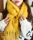 【モーメントプラス/moment+ / MEN】のボリュームフリンジマフラー 人気、トレンドファッション・服の通販 founy(ファニー) ファッション Fashion メンズファッション Fashion for Men ストール Stole, Wrap トレンド Trend, Trending Now なめらか Smooth, Silky Texture パステル Pastel, Soft Color ベーシック Basic, Essential 防寒 Cold Protection, Winter-Ready 冬 Winter / This Winter 再入荷 Restock / Back in Stock プチプライス・低価格 Affordable / Budget Price おすすめ Recommended / Our Picks thumbnail イエロー|ID: prp329100004795598 ipo3291000000034793790