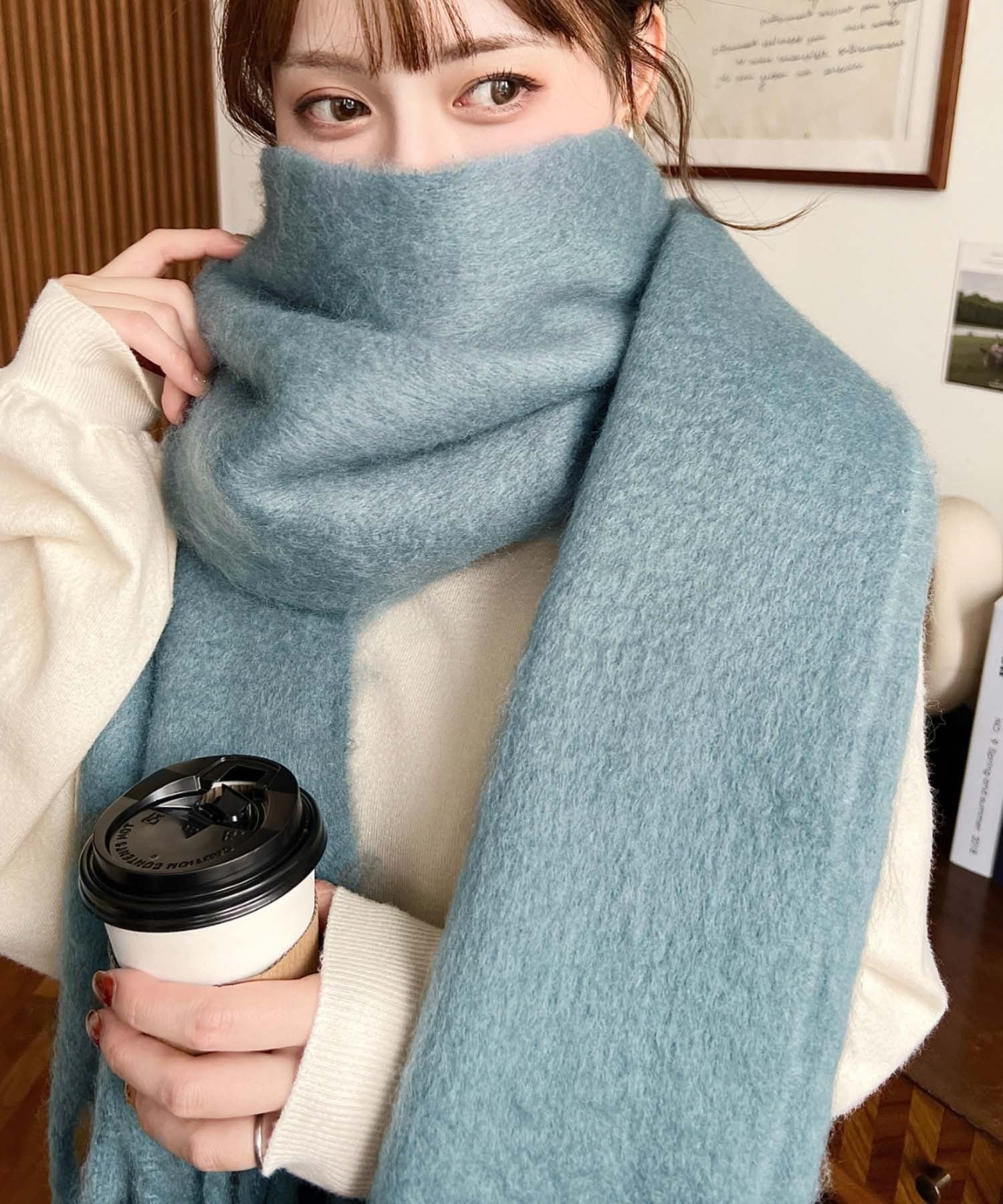 【モーメントプラス/moment+ / MEN】のボリュームフリンジマフラー インテリア・キッズ・メンズ・レディースファッション・服の通販 founy(ファニー) ファッション Fashion メンズファッション Fashion for Men ストール Stole, Wrap トレンド Trend, Trending Now なめらか Smooth, Silky Texture パステル Pastel, Soft Color ベーシック Basic, Essential 防寒 Cold Protection, Winter-Ready 冬 Winter / This Winter 再入荷 Restock / Back in Stock プチプライス・低価格 Affordable / Budget Price おすすめ Recommended / Our Picks ミント|ID: prp329100004795598 ipo3291000000034793792