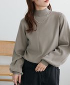 【ディスコート/Discoat】の【オンオフ問わない!/WEB限定】ハイネックニット 人気、トレンドファッション・服の通販 founy(ファニー) ファッション Fashion レディースファッション Fashion for Women トップス・カットソー Cut & Sew Tops ニット Knit Tops & Sweaters おすすめ Recommended / Our Picks シンプル Simple, Minimal ジャケット Jacket, Outerwear スラックス Slacks, Dress Pants スリーブ Sleeve, Long Sleeve / Short Sleeve デニム Denim, Jeans Material ハイネック High Neck, Mock Neck エレガント 上品 Elegant thumbnail グレージュ|ID: prp329100004795599 ipo3291000000034793785