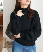 【ディスコート/Discoat】の【オンオフ問わない!/WEB限定】ハイネックニット 人気、トレンドファッション・服の通販 founy(ファニー) ファッション Fashion レディースファッション Fashion for Women トップス・カットソー Cut & Sew Tops ニット Knit Tops & Sweaters おすすめ Recommended / Our Picks シンプル Simple, Minimal ジャケット Jacket, Outerwear スラックス Slacks, Dress Pants スリーブ Sleeve, Long Sleeve / Short Sleeve デニム Denim, Jeans Material ハイネック High Neck, Mock Neck エレガント 上品 Elegant thumbnail ブラック|ID: prp329100004795599 ipo3291000000034793796