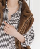 【スピック&スパン/Spick & Span】の《追加 》50コットンオーバーシャツ 人気、トレンドファッション・服の通販 founy(ファニー) ファッション Fashion レディースファッション Fashion for Women トップス・カットソー Cut & Sew Tops シャツ・ブラウス・オフィスカジュアル Elegant Blouses & Button-Ups thumbnail ブラウンベース|ID: prp329100004795609 ipo3291000000034793841