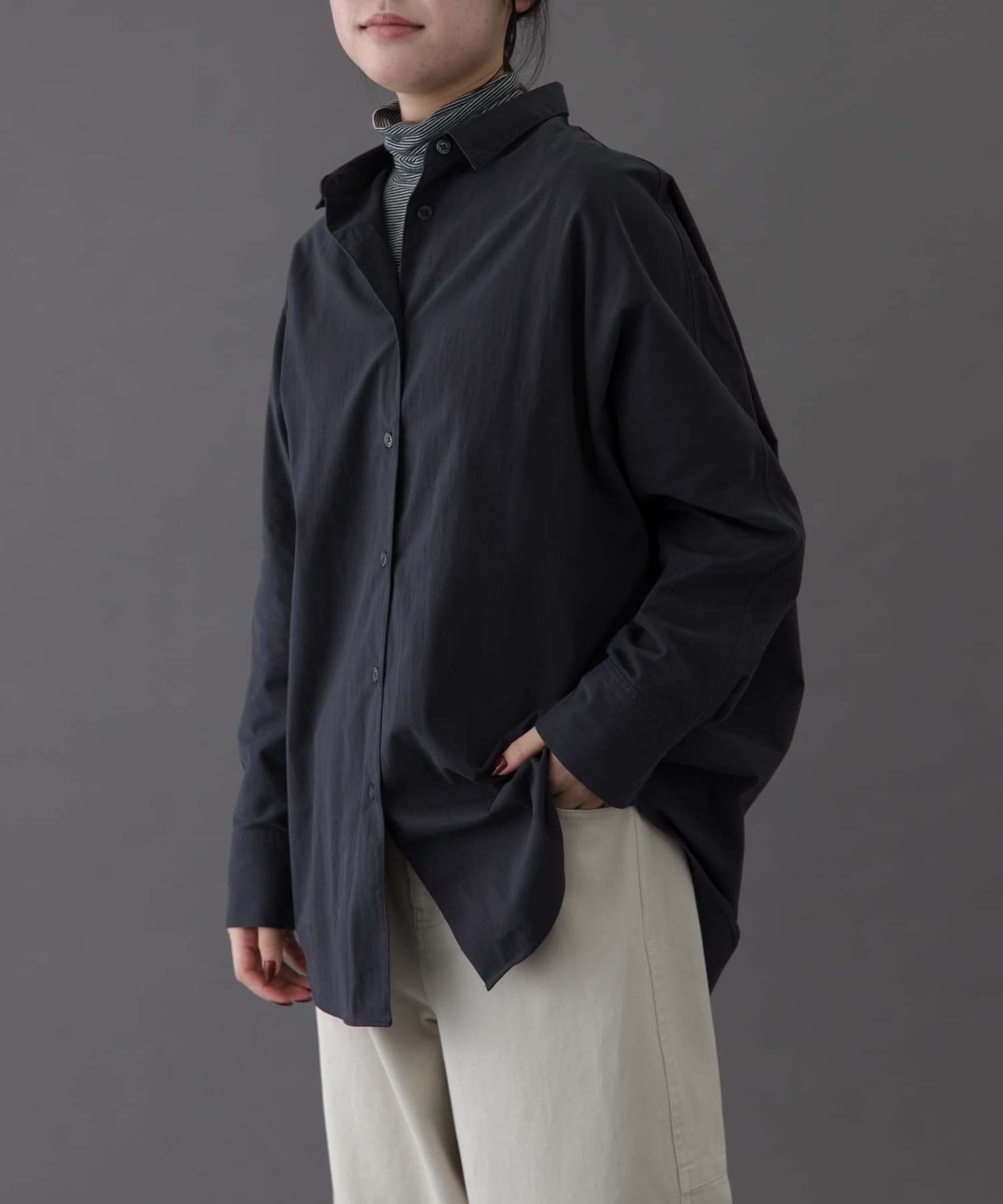 【アーバンリサーチ ドアーズ/URBAN RESEARCH DOORS】のFORK SPOON ドルマンスリーブシャツ 人気、トレンドファッション・服の通販 founy(ファニー) 　ファッション　Fashion　レディースファッション　Fashion for Women　トップス・カットソー　Cut & Sew Tops　シャツ・ブラウス・オフィスカジュアル　Elegant Blouses & Button-Ups　ベーシック　Basic, Essential　羽織　Haori, Light Jacket　A/W・秋冬　Autumn/Winter　冬　Winter / This Winter　2025年　2025　2025-2026秋冬・A/W　Autumn/Winter 2025–26 AW25–26　 other-1|ID: prp329100004795615 ipo3291000000034793877