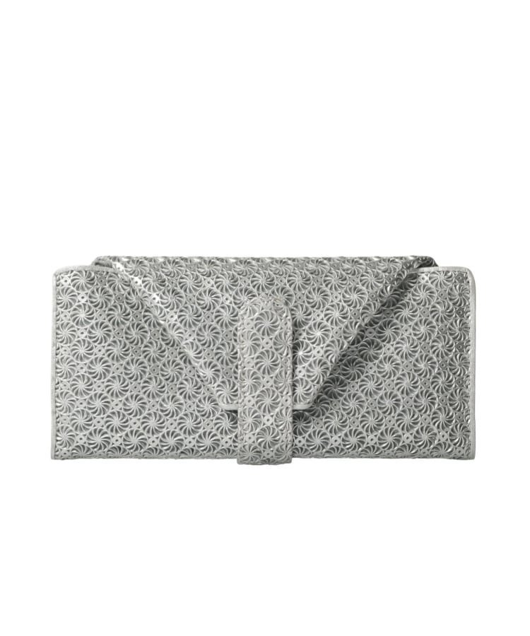 【ヒロコ ハヤシ/HIROKO HAYASHI】のGIRASOLE(ジラソーレ)長財布 インテリア・キッズ・メンズ・レディースファッション・服の通販 founy(ファニー) 　ファッション　Fashion　レディースファッション　Fashion for Women　ミニ財布・二つ折り財布　Wallets & Card Cases　スマート　Smart, Elegant　エレガント 上品　Elegant　定番　Standard, Basic Item　財布　Wallet, Purse　シルバー|ID: prp329100004795616 ipo3291000000035149769