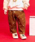 【エフオー オンラインストア/F.O.Online Store / KIDS】の【リンク】tiny bear 刺繍パンツ 10分丈 人気、トレンドファッション・服の通販 founy(ファニー) ファッション Fashion キッズファッション Fashion for Kids ボトムス Bottoms おすすめ Recommended / Our Picks クリスマス X'mas Christmas / X'mas コレクション Collection, Seasonal Line ボトム Bottoms, Lower Wear ポケット Pocket, Pocket Detail 冬 Winter / This Winter thumbnail キャメル|ID: prp329100004795621 ipo3291000000034933259