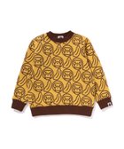 【アベイシングエイプ パイレーツストア/A BATHING APE PIRATE STORE / KIDS】のBANANA MILO KNIT JACQUARD CREWNECK SWEATSHIRT YELLOW|ID: prp329100004795623 ipo3291000000034793929