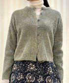 【トゥモローランド/TOMORROWLAND】のルレックスシェニール クルーネックカーディガン 15 グレー|ID: prp329100004795637 ipo3291000000034794038