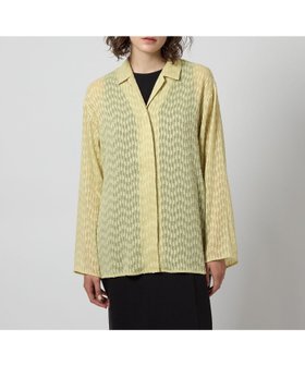 【ビューティ&ユース ユナイテッドアローズ/BEAUTY&YOUTH / UNITED ARROWS】 Steven Alan シフォン ジャガード シャツ人気、トレンドファッション・服の通販 founy(ファニー) ファッション Fashion レディースファッション Fashion for Women トップス・カットソー Cut & Sew Tops シャツ・ブラウス・オフィスカジュアル Elegant Blouses & Button-Ups おすすめ Recommended / Our Picks カフス Cuff Design シフォン Chiffon, Lightweight Fabric タンク Tank Top, Sleeveless Top ノースリーブ Sleeveless, No-Sleeve |ID:prp329100004795641