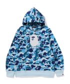 【ア ベイシング エイプ/A BATHING APE】のABC CAMO BY BATHING APE PULLOVER HOODIE 人気、トレンドファッション・服の通販 founy(ファニー) ファッション Fashion レディースファッション Fashion for Women トップス・カットソー Cut & Sew Tops カジュアルプルオーバー・ニットトップス Pullovers & Knit Tops / Casual Pullovers フロント Front, Front Design プリント Print, Printed Pattern モチーフ Motif, Design Theme 人気 Popular, Best Seller thumbnail BLUE|ID: prp329100004795666 ipo3291000000034871102
