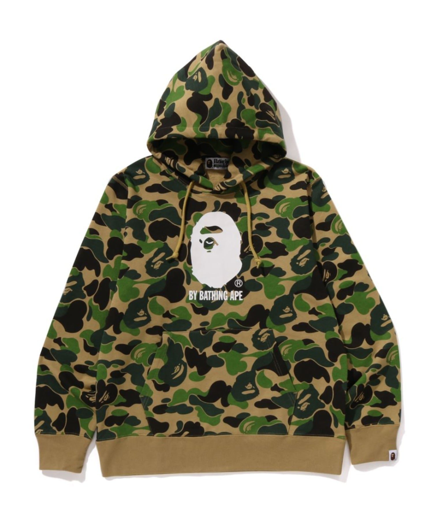 【ア ベイシング エイプ/A BATHING APE】のABC CAMO BY BATHING APE PULLOVER HOODIE インテリア・キッズ・メンズ・レディースファッション・服の通販 founy(ファニー) ファッション Fashion レディースファッション Fashion for Women トップス・カットソー Cut & Sew Tops カジュアルプルオーバー・ニットトップス Pullovers & Knit Tops / Casual Pullovers フロント Front, Front Design プリント Print, Printed Pattern モチーフ Motif, Design Theme 人気 Popular, Best Seller GREEN|ID: prp329100004795666 ipo3291000000034871104