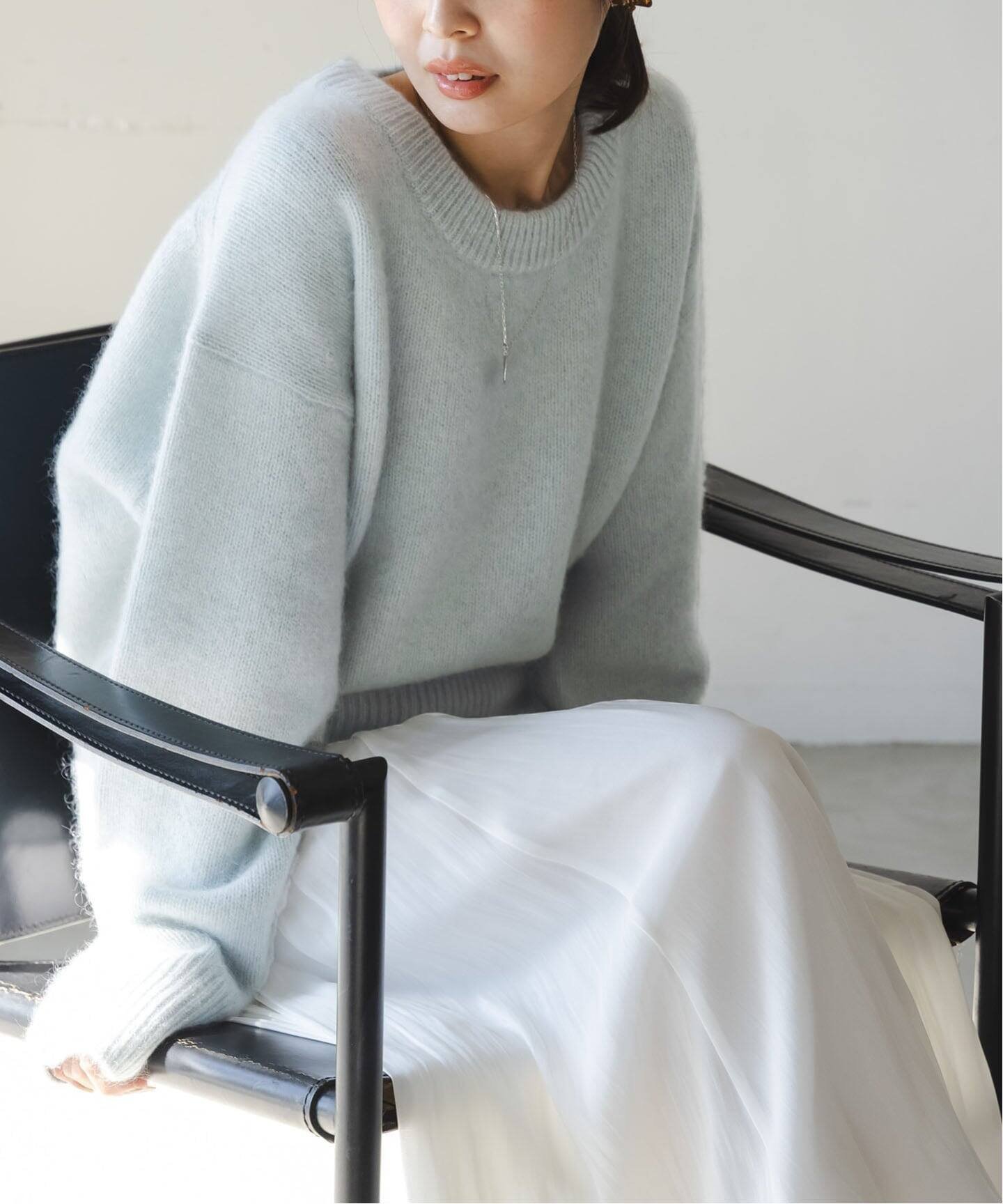 【ノーブル / スピック&スパン/NOBLE / Spick & Span】の《追加》YAKクルーネックプルオーバー2 インテリア・キッズ・メンズ・レディースファッション・服の通販 founy(ファニー) ファッション Fashion レディースファッション Fashion for Women トップス・カットソー Cut & Sew Tops カジュアルプルオーバー・ニットトップス Pullovers & Knit Tops / Casual Pullovers ショート Short, Short Length ボトム Bottoms, Lower Wear 人気 Popular, Best Seller グリーン B|ID: prp329100004795670 ipo3291000000034794213