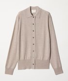 【ユナイテッドアローズ/UNITED ARROWS】のconte ポロカラー カーディガン 人気、トレンドファッション・服の通販 founy(ファニー) ファッション Fashion レディースファッション Fashion for Women トップス・カットソー Cut & Sew Tops カーディガン・羽織り Layered Style Cardigans カーディガン Cardigan, Knitwear シンプル Simple, Minimal プレート Plate, Dish 夏 Summer 羽織 Haori, Light Jacket thumbnail BEIGE|ID: prp329100004795672 ipo3291000000034917491