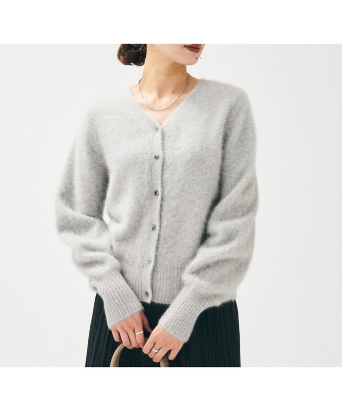 【アンタイトル/UNTITLED】の【大人な品格/ふわふわニット】フォックスカシミヤ2WAYカーディガン インテリア・キッズ・メンズ・レディースファッション・服の通販 founy(ファニー) https://founy.com/ ファッション Fashion レディースファッション Fashion for Women トップス・カットソー Cut & Sew Tops ニット Knit Tops & Sweaters カーディガン・羽織り Layered Style Cardigans カーディガン Cardigan, Knitwear コンパクト Compact, Small Size シンプル Simple, Minimal スマート Smart, Elegant スリーブ Sleeve, Long Sleeve / Short Sleeve フォックス Fox, Fox Fur ブラウジング Blouson Silhouette, Cinched Waist ベーシック Basic, Essential ボトム Bottoms, Lower Wear |ID: prp329100004795677 ipo3291000000034794239